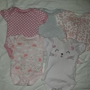 Rachel Rofe 5 onesies/bodysuits